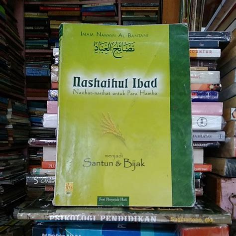 Jual Buku Nashaihul Ibad Imam Nawawi AL Bantani Shopee Indonesia