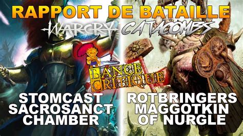 Rapport De Bataille Warcry Catacombes Sacrosanct Vs Rotbringers