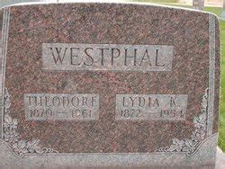 Lydia Katherine Paul Westphal M Morial Find A Grave