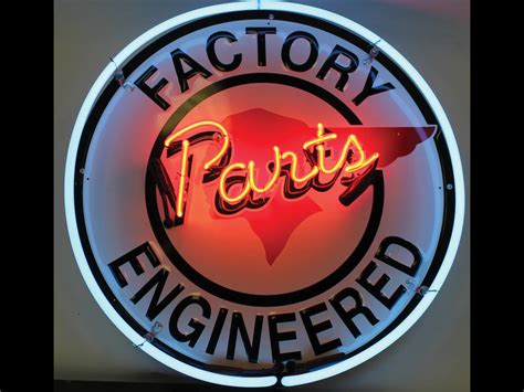 Pontiac Reproduction Neon Sign Auburn Fall 2018 RM Sotheby S