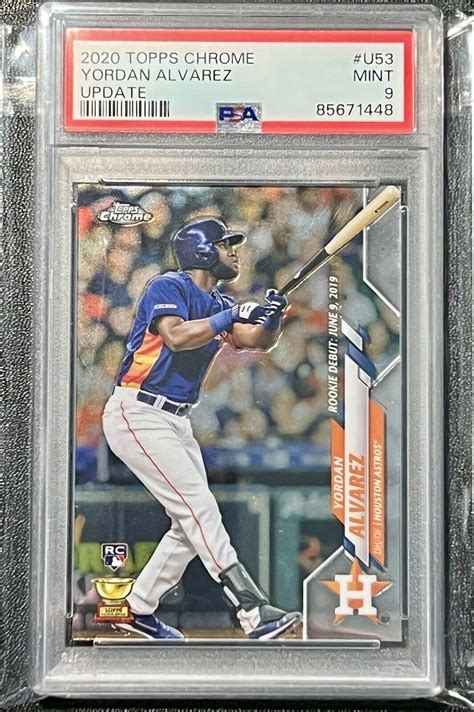 Topps Update Series Rookie Debut Swinging U Yordan Alvarez