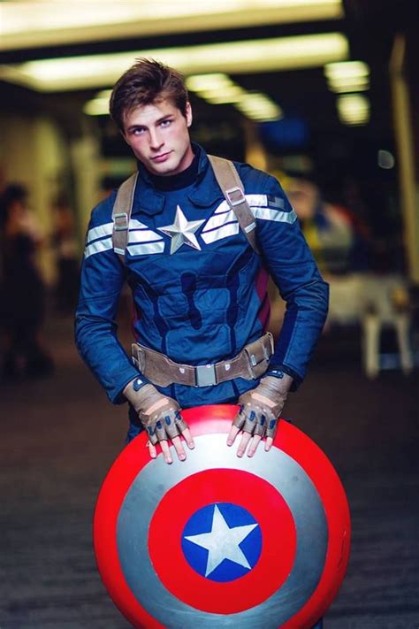 Captain America Cosplay Marvel Costumes Captain American