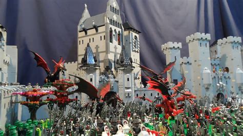 Lego Castle Moc Full Army Review Youtube