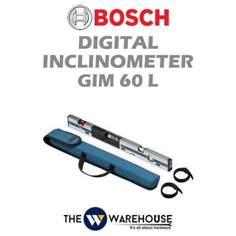 Bosch Digital Inclinometer GIM 60 L Malaysia TheWwarehouse