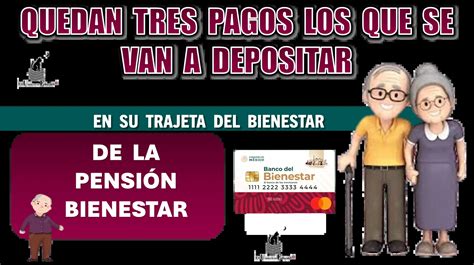 ≫ Quedan Tres Pagos Los Que Se Van A Depositar En Su Tarjeta Del