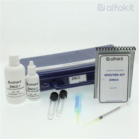 Spectro Kit Zinco Alfakit