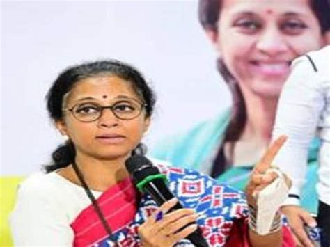 Maharashtra Political Crisis Ncp Mp Supriya Sule Criticizes Shiv Sena