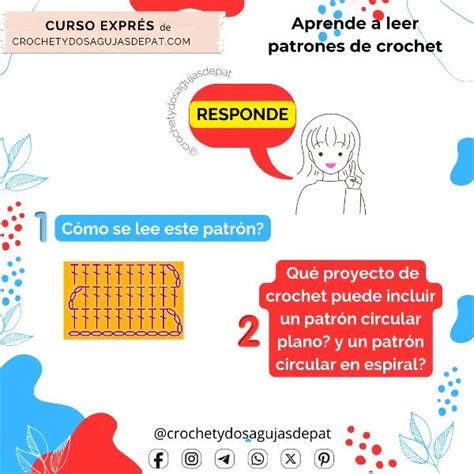 Aprende A Leer Patrones De Crochet Clase