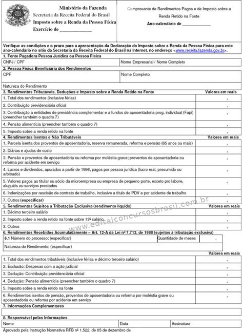 Informe De Rendimentos Inss Extrato Inss Para Irpf Hot Sex Picture