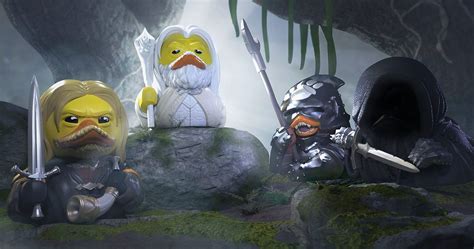 TUBBZ Reveals 4 More LORD OF THE RINGS Ducks to Adorn Your Bath ...