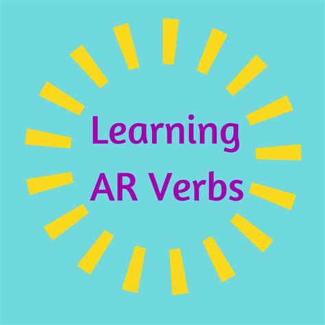learning ar verbs  spanish