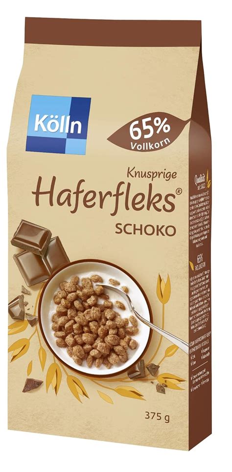 K Lln Vollkorn Haferfleks Knusper Schoko G Amazon De