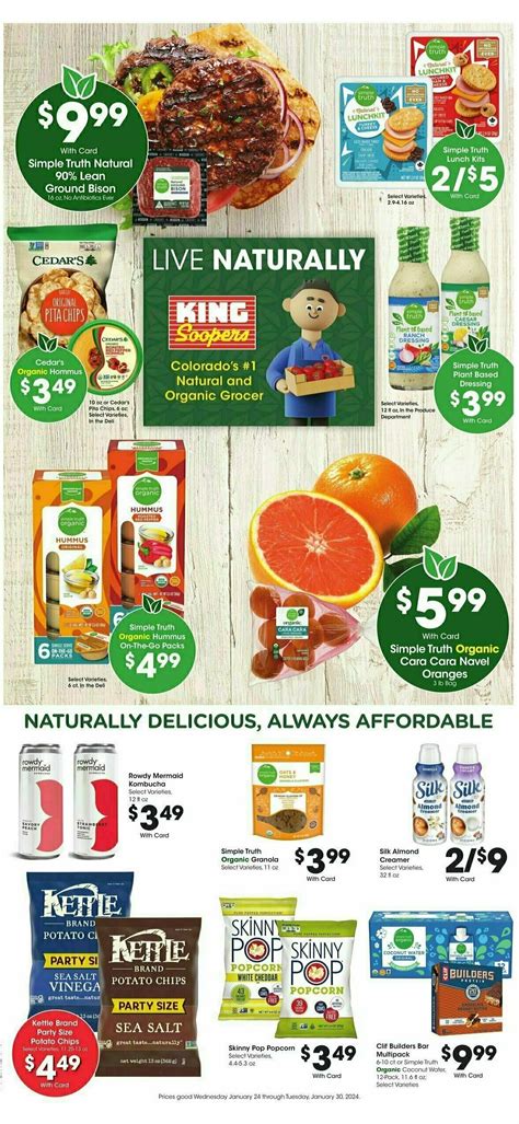 King Soopers Weekly Ad Deals From January Page