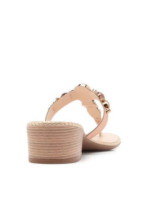 Sandália Dakota Pedraria Nude Compre Agora Dafiti Brasil