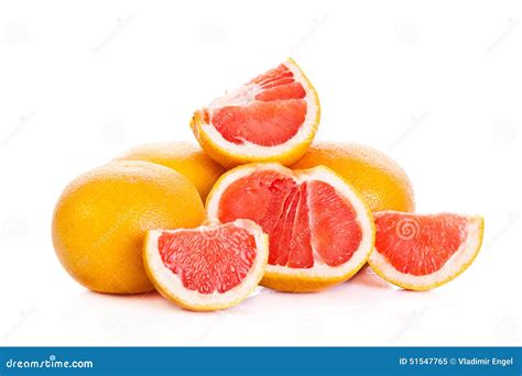 A Toranja Isolada No Fundo Branco Frutifica Alimento Imagem De Stock