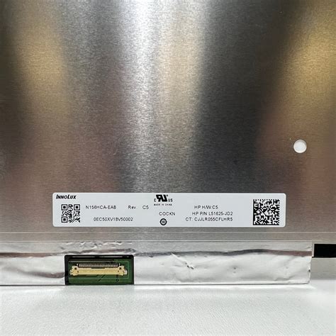 Innolux N156HCA-EAB REV. C5 1920 x 1080 15.6 in Matte Laptop Screen ...