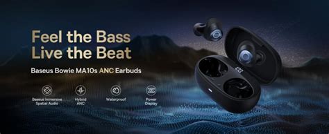 Baseus launches Bowie MA10s earbuds with 48dB ANC, 3D Spatial Audio ...