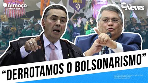 Barroso é vaiado e cita ditadura e bolsonarismo Flávio Dino