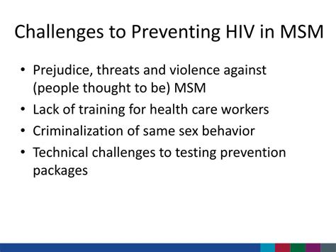 Ppt Successes And Challenges Of Hiv Prevention In Men Who Have Sex With Men Powerpoint