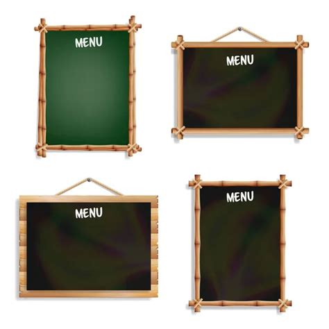 397 Menu boards background Vector Images | Depositphotos