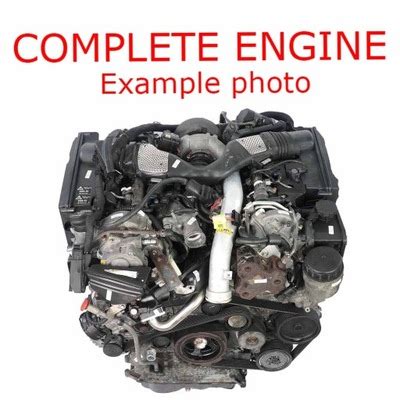 Engine Mercedes S Class W S Cdi