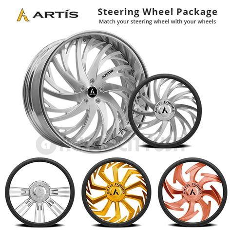 Staggered Artis Wheels Decatur Chrome Rims Ats