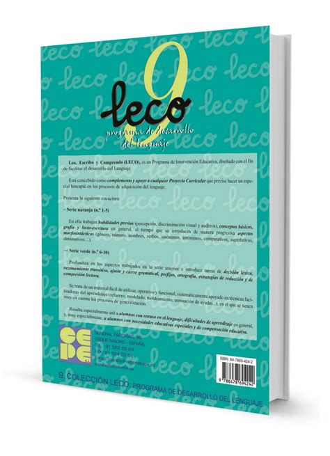 Leco Leo Escribo Y Comprendo Editorial Cepe