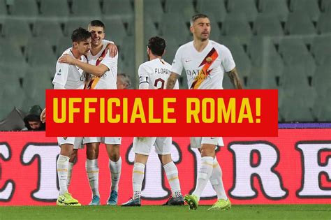 Calciomercato Roma Cessione Club Il Comunicato Ufficiale