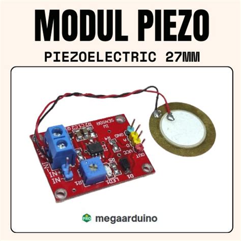 Jual Modul Piezoelektrik Piezo Elektrik Sensor Getar Piezo Modul Module Kota Semarang