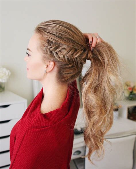 10 Creative Ponytail Hairstyles for Long Hair, Summer Hairstyle Ideas 2021