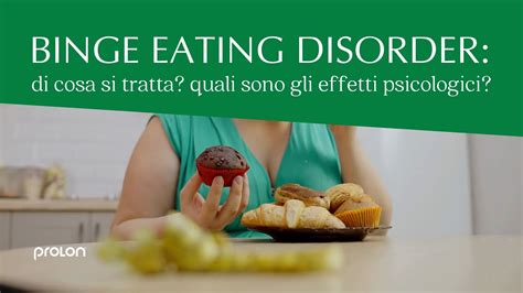 Disturbo Da Alimentazione Incontrollata Binge Eating Disorder YouTube