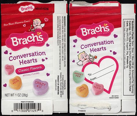 A Valentines Candy Classic Sweethearts Conversation Hearts