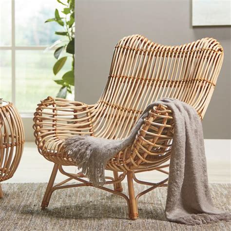 Sairah Rattan Arm Chair | Grandin Road