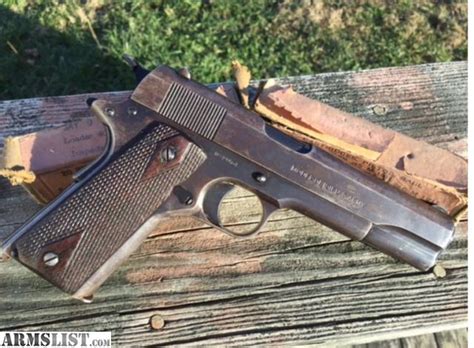 Armslist For Sale 1918 Usgi Black Army 1911