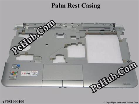 Palm Rest Casing W O Touchpad Silver Color Ap Fa