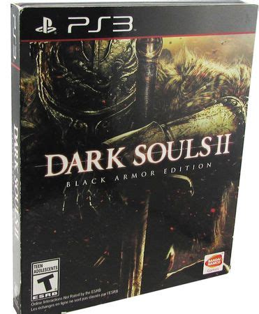 Dark Souls II Black Armor Edition Playstation 3 TrollAndToad