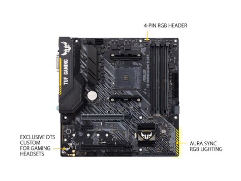 ASUS TUF GAMING B450M-PLUS II AM4 Micro ATX AMD Motherboard - Newegg.com