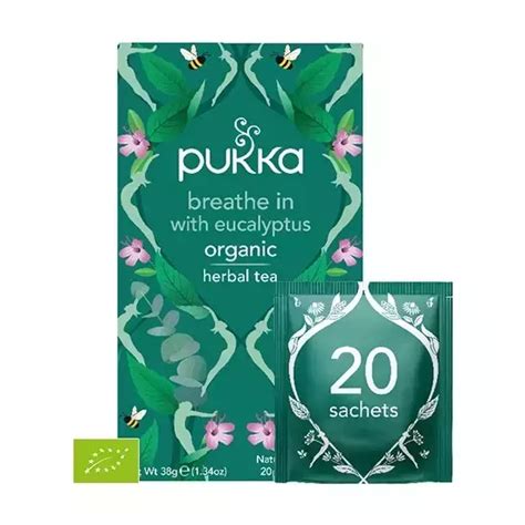 Pukka Herbata Breathe In With Eucalyptus Bio Saszetek Sklep