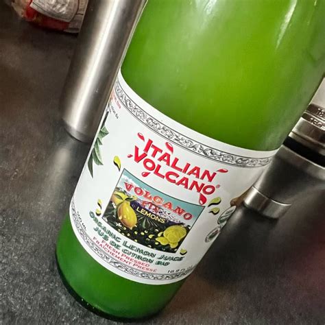 Italian Volcano 100 Organic Lemon Juice Review Abillion