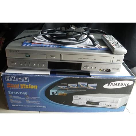 Samsung Sv Dvd Lecteur Vhs Prix Pas Cher Cdiscount