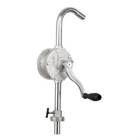 Ss Hand Operated Barrel Pumps At Rs 8000 Electric Drum Pump For Chemicals In Chennai Id