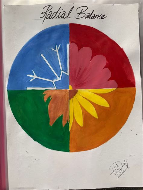 Radial balance | Radial balance, Balance art, Radial design art 