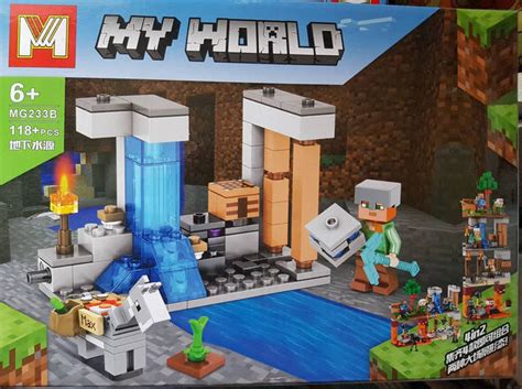 Конструктор My World Подземный водопад, 118 деталей (ID#1692107903 ...