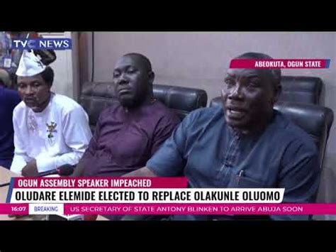 Oludare Elemide Elected To Replace Olakunle Oluomo As Ogun Assembly