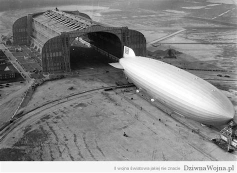 Sterowiec Lz Hindenburg Podczas Wizyty W Usa Dziwnawojna Pl