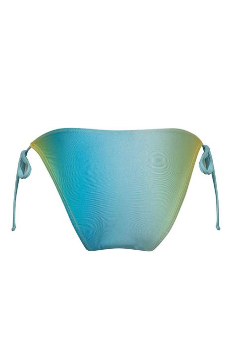 Turkuaz Kadın Regular Fit Degrade Baskılı Bikini Altı Fall in Love DeFacto