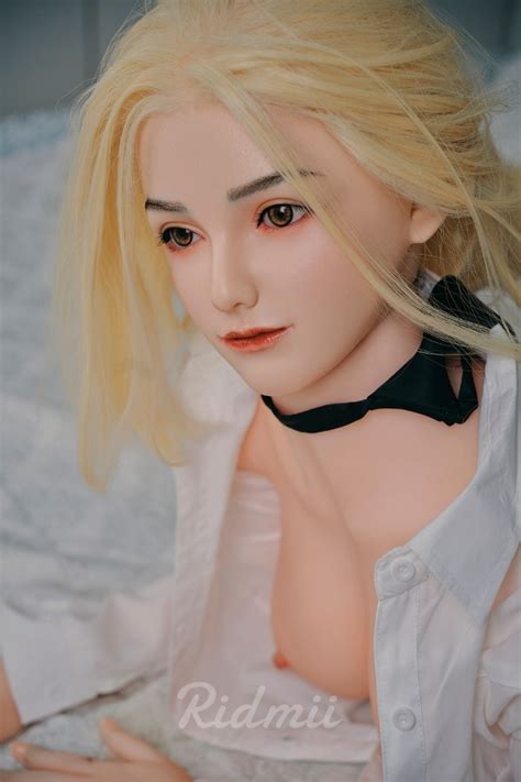 Blond Hair Silicone Head Sex Doll Alma Cm Kanadoll