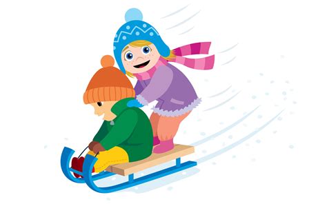 Tobogganing Graphic By Mkmalchev · Creative Fabrica