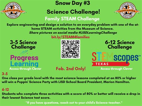 Lancaster ISD Learning Challenge Day Three | Lancaster Independent ...