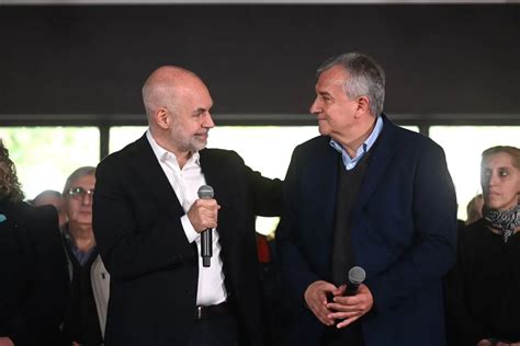 Rodr Guez Larreta Present A Morales Como Compa Ero De F Rmula Zona